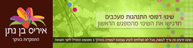 באנר לעמוד מכירה