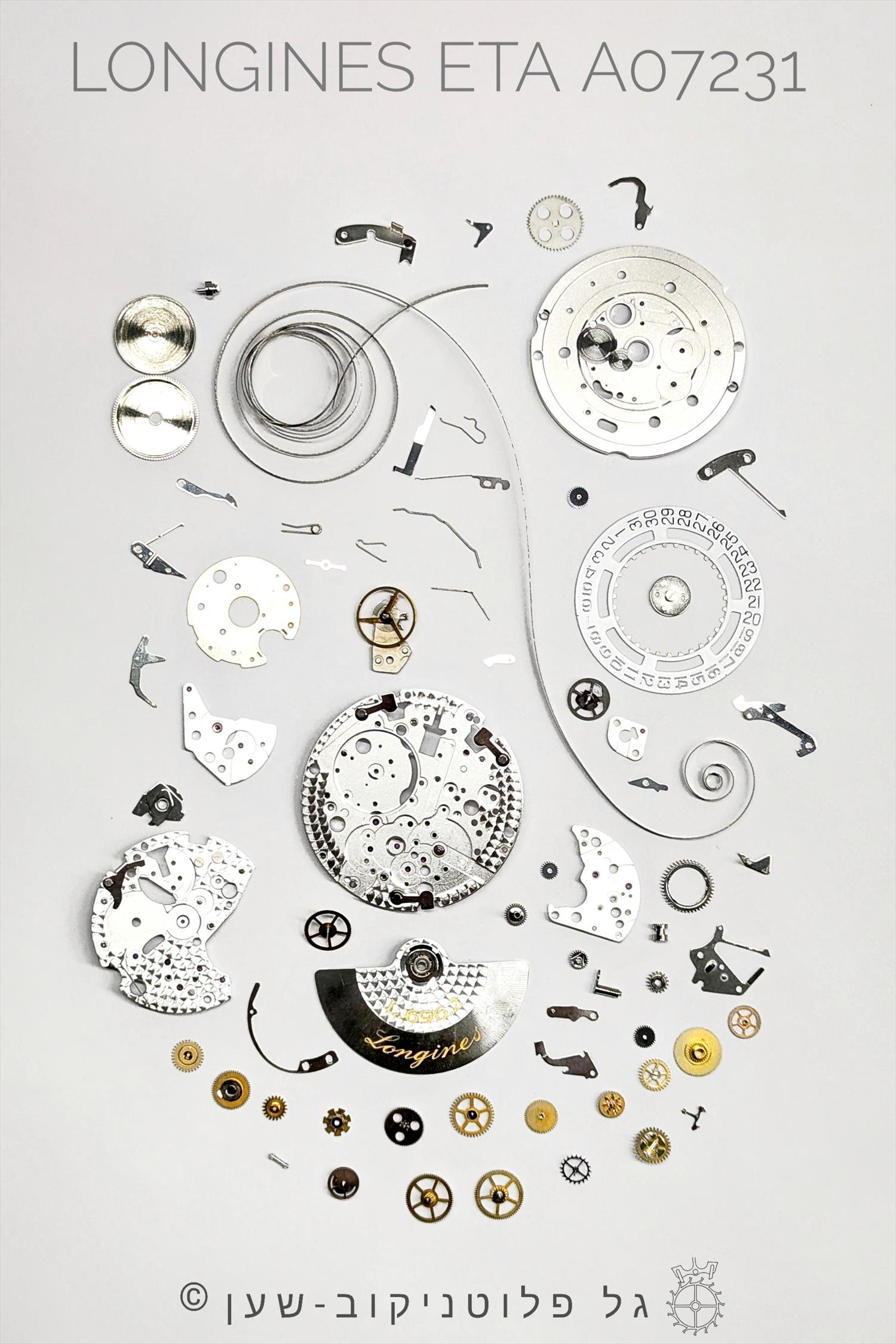 סרוויס לשעון Longines כרונוגראף