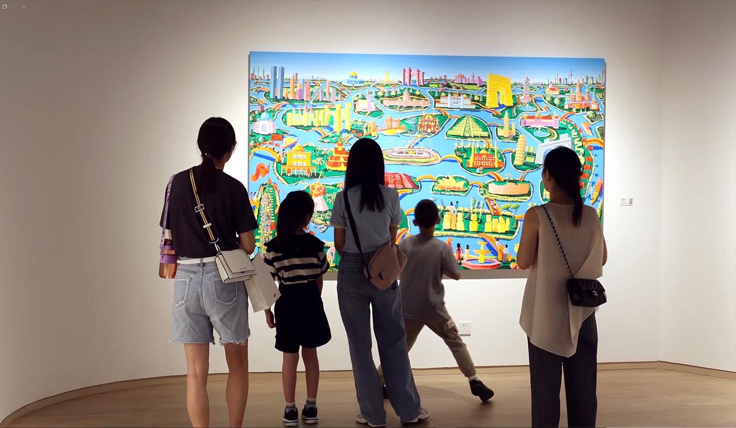 hermoso arte raphael perez pintor ingenuo israelí paisajista urbano