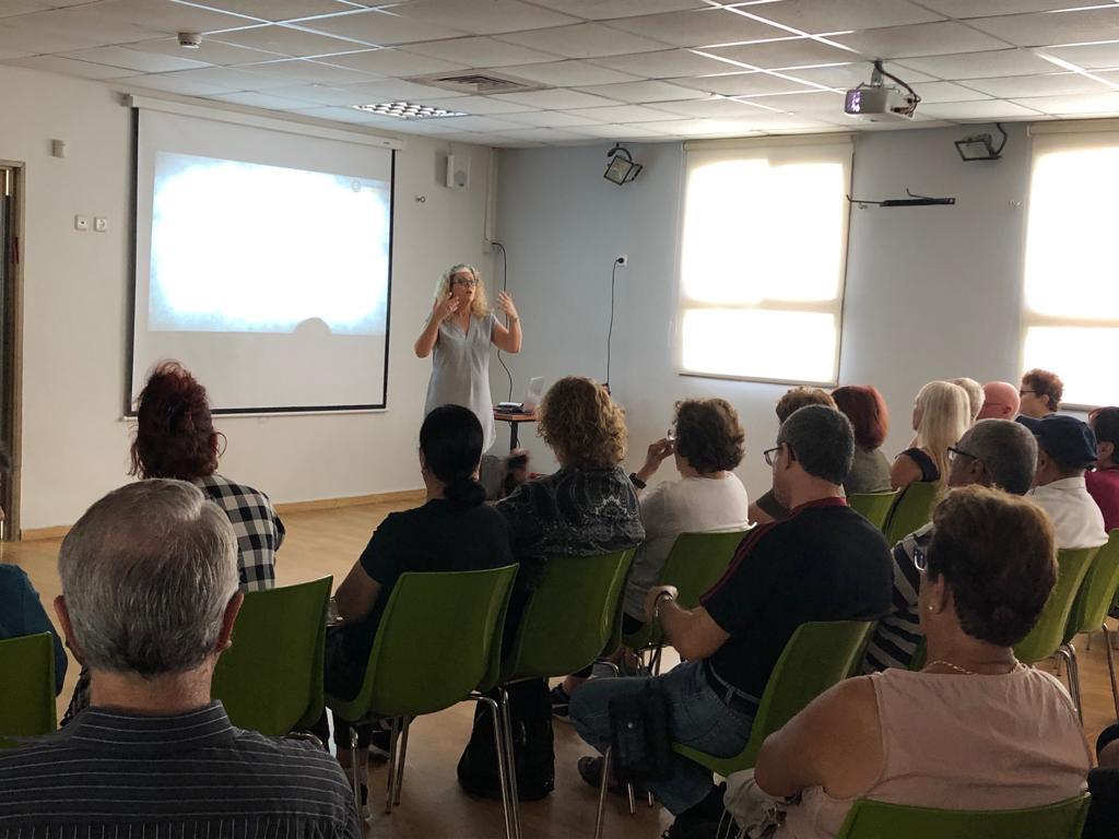 הרצאה לחברי מועדון זהב, הדר המושבות, פ"ת 6/10/19