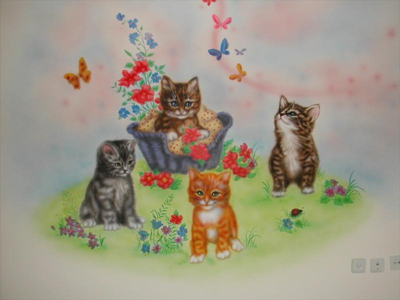 ציורי קיר לחדרי ילדים 0507450888 www.fantasy-art.co.il