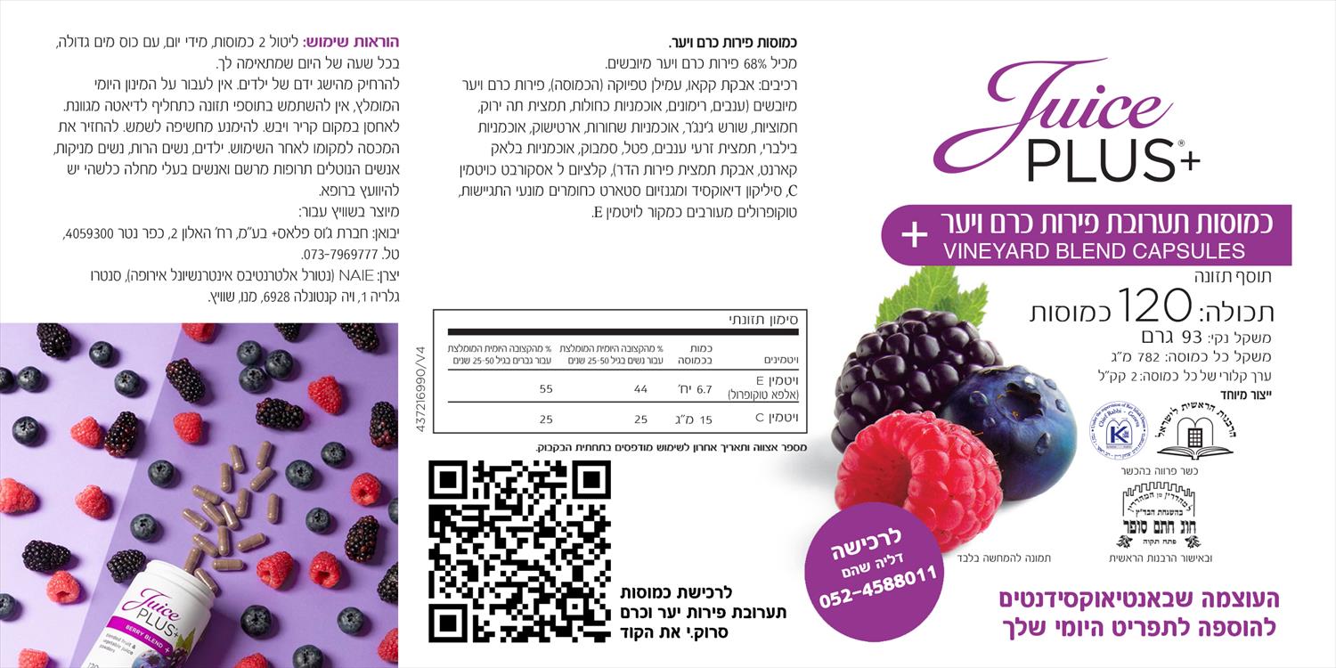 נשירת שיער, בעיות במערכת העיכול, אנרגיה נמוכה - מציעה לך להוסיף לתפריט היומי את פירות היער וכרם