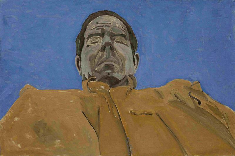 self portrait Oil on canvas w60xh40cm 2010