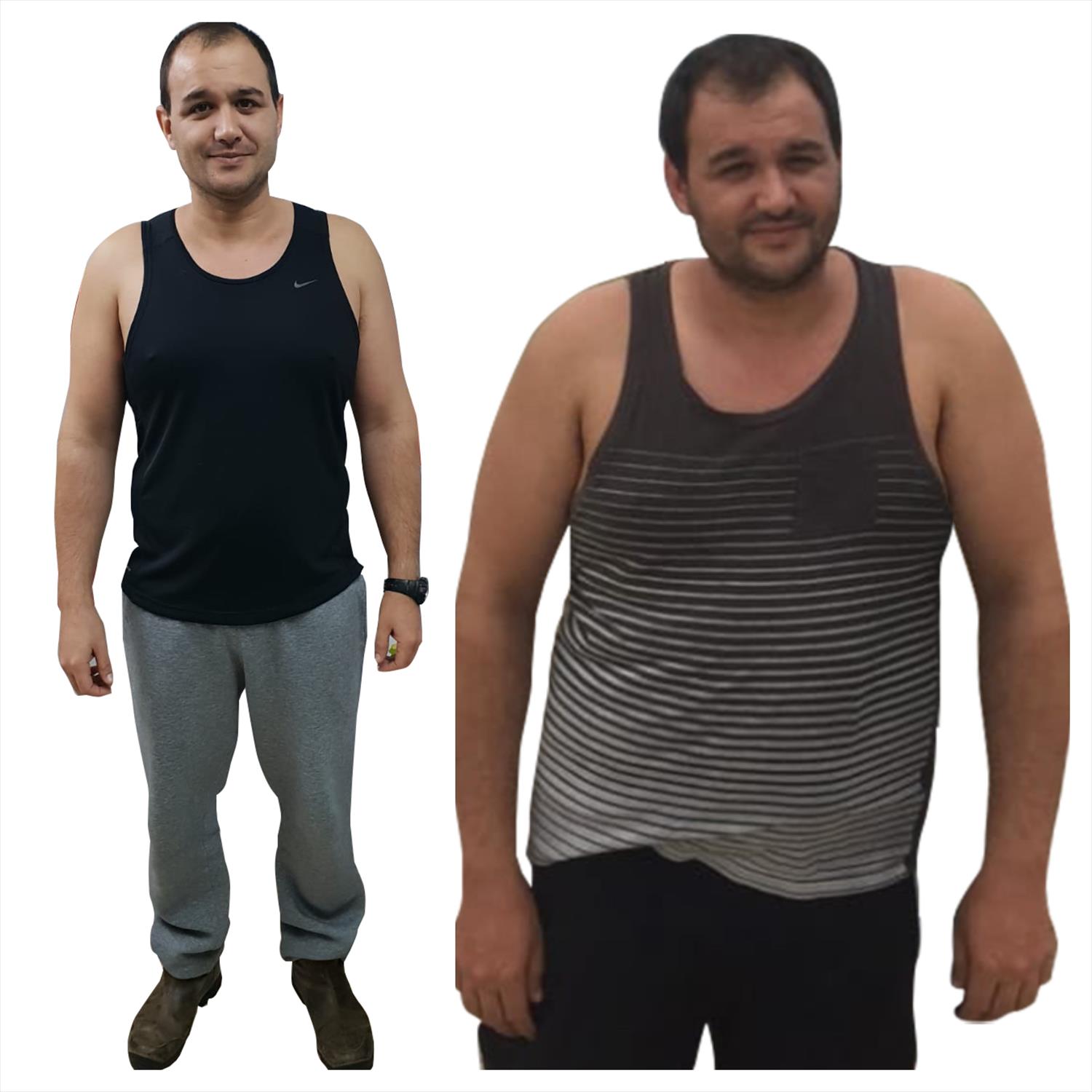 תמונת לפני ואחרי - לקוח