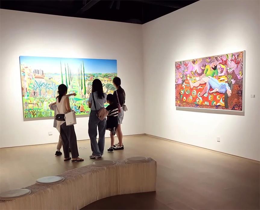 calles de tel aviv raphael perez pintor ingenuo israelí paisajista urbano