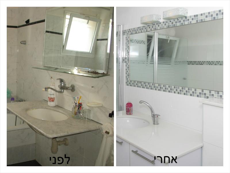 מתיחת פנים עדכנית לחדר רחצה