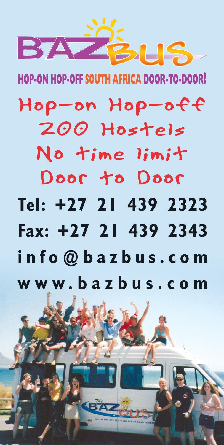 מודעה לעיתון עבור חברת Baz Bus