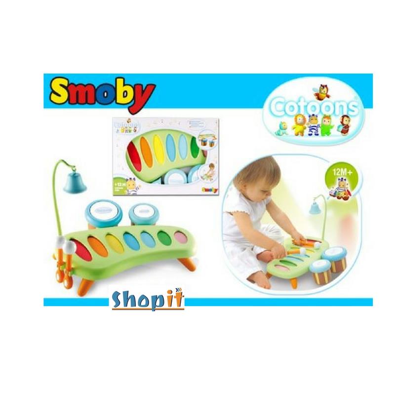 כלי נגינה קסילופון גדול Smoby