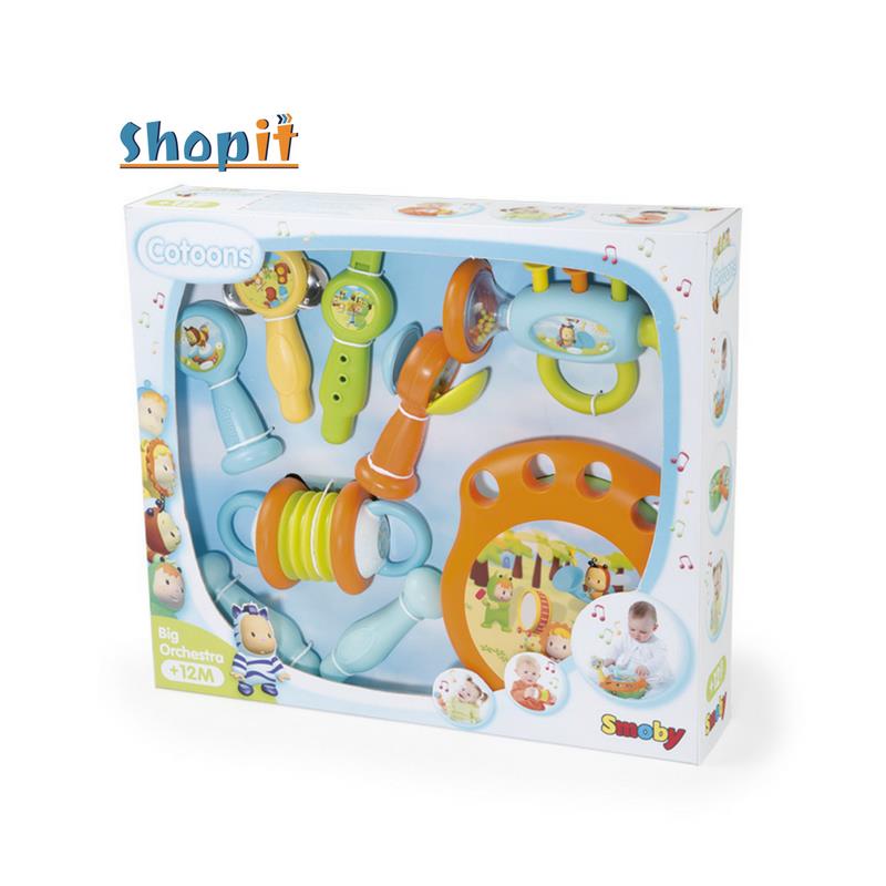 ערכת כלי נגינה גדולה 8 סוגים Smoby