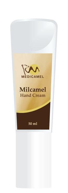 מדיקאמל קרם ידיים על בסיס חלב נאקות 120 מ"ל MediCamel