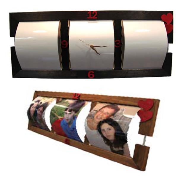 שעון צינור 3 פלטות