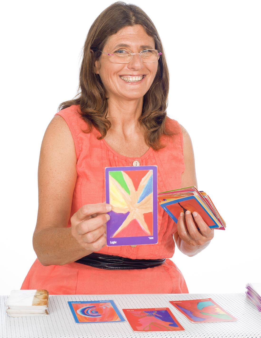 עסקים קלפים ומסרים מיקוד