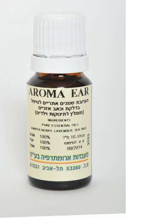 לדלקות אוזניים - תערובת שמנים