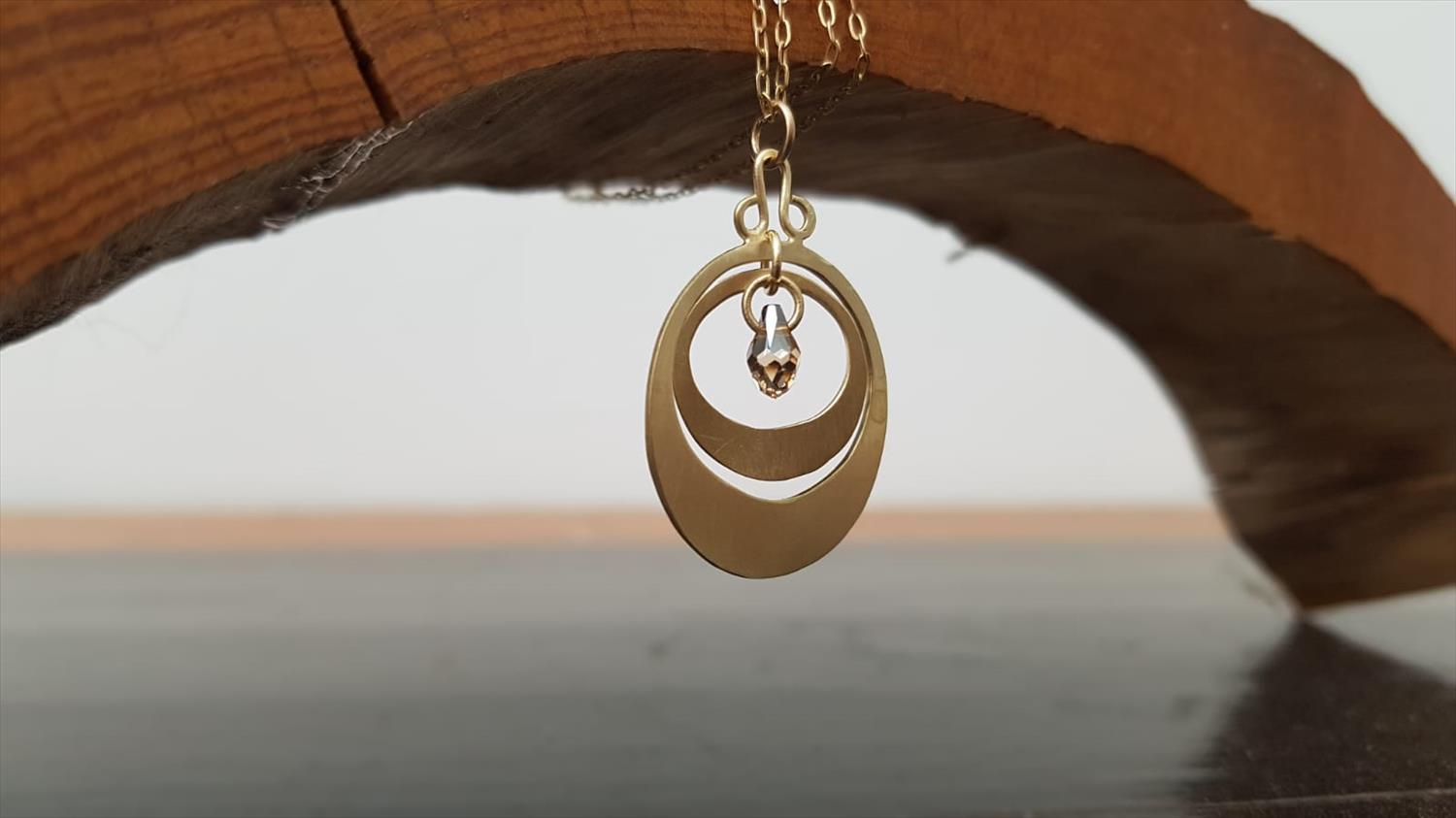 שרשרת עיגולים דגם נועה