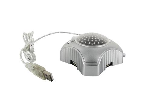 מפזר ריחות ארומה במשולב עם מפצל USB 2.0