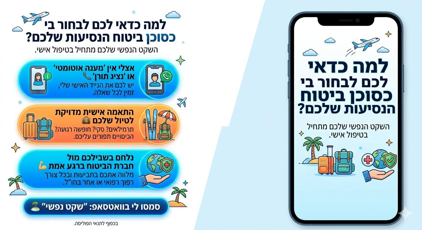 ביטוח נסיעות לחול