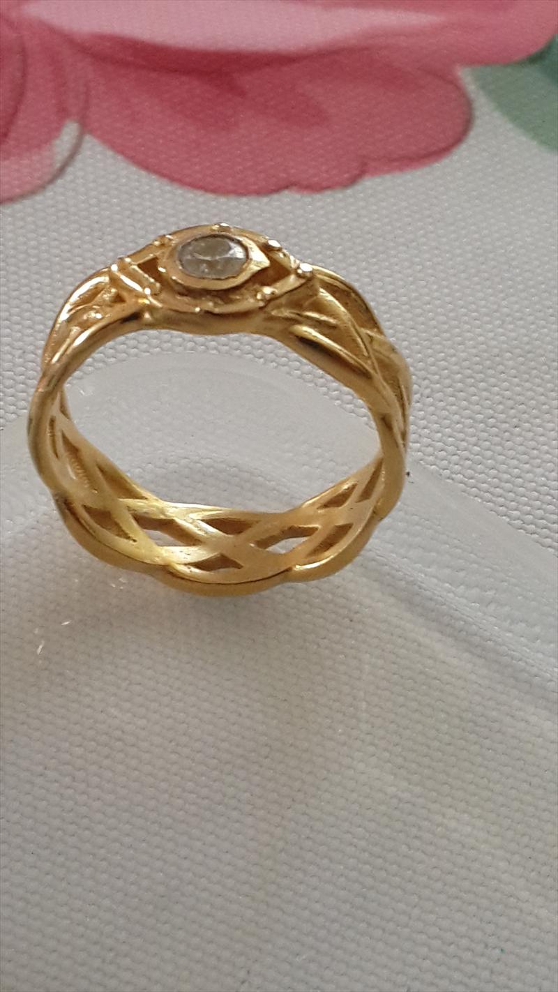 טבעת שזורה celtric ring