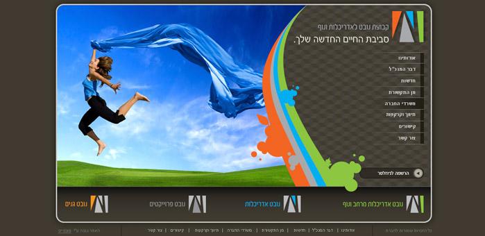 עיצוב ובניית אתר אינטרנט תדמיתי