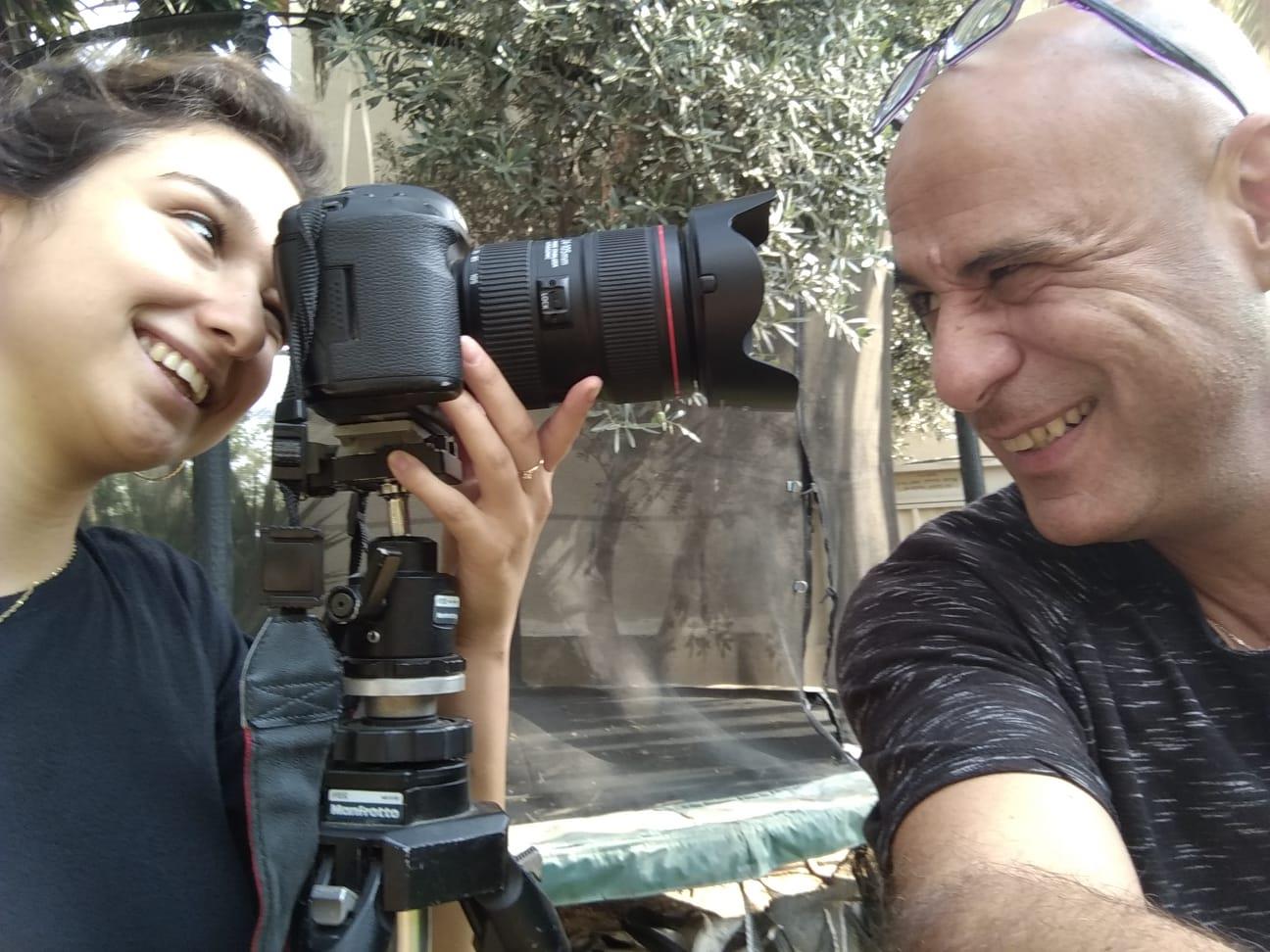 שיעור פרטי בצילום