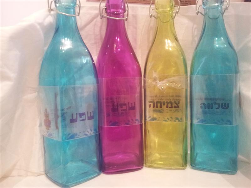 בקבוק זכוכית "אקווהבלס"