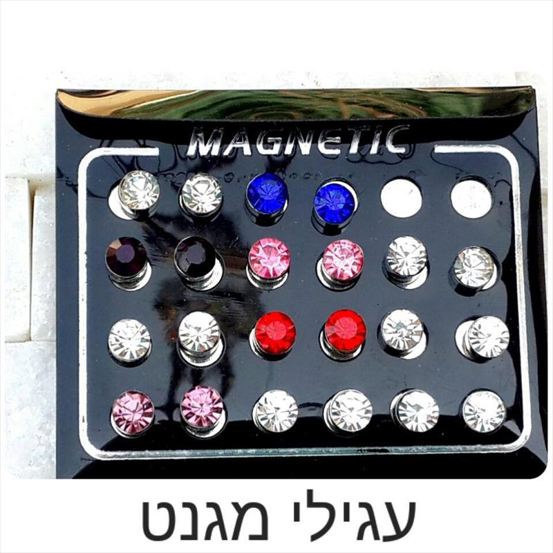 עגילי מגנט