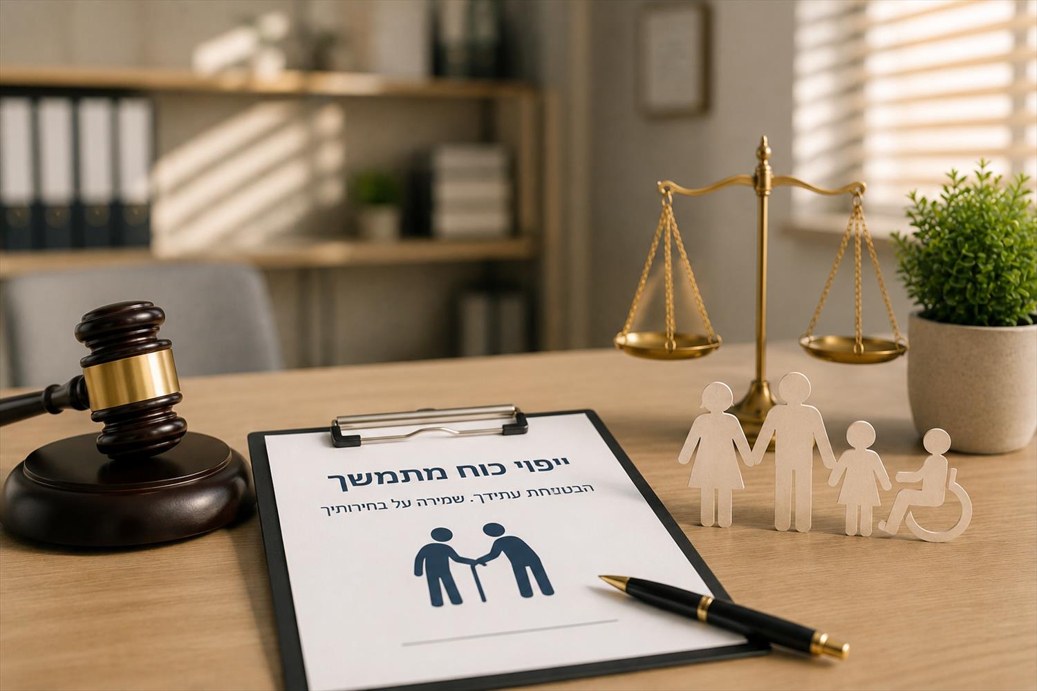עריכת ייפוי כוח מתמשך