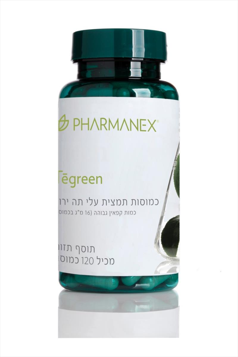 תה ירוק PHARMANEX® TĒGREEN כמוסות 120