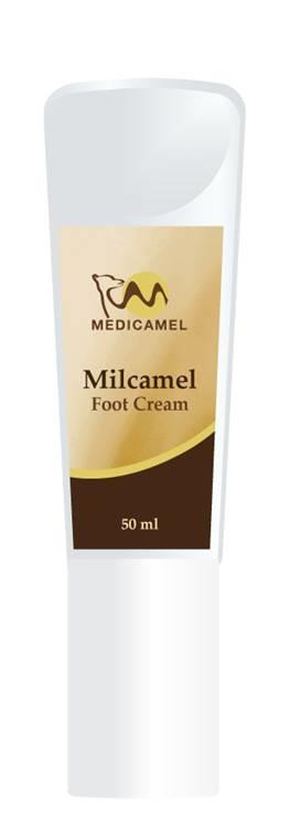 מדיקאמל קרם רגליים על בסיס חלב נאקות 120 מ"ל MediCamel קר