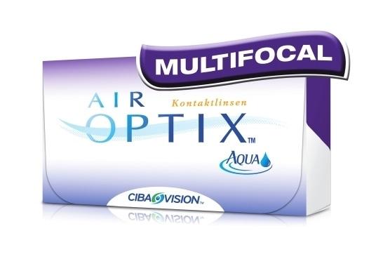 עסקה חצי שנתית עדשות חודשיות Ciba Vision AIR OPTIX AQUA MULTIFOCAL 12pck סיבה ויזי'ן