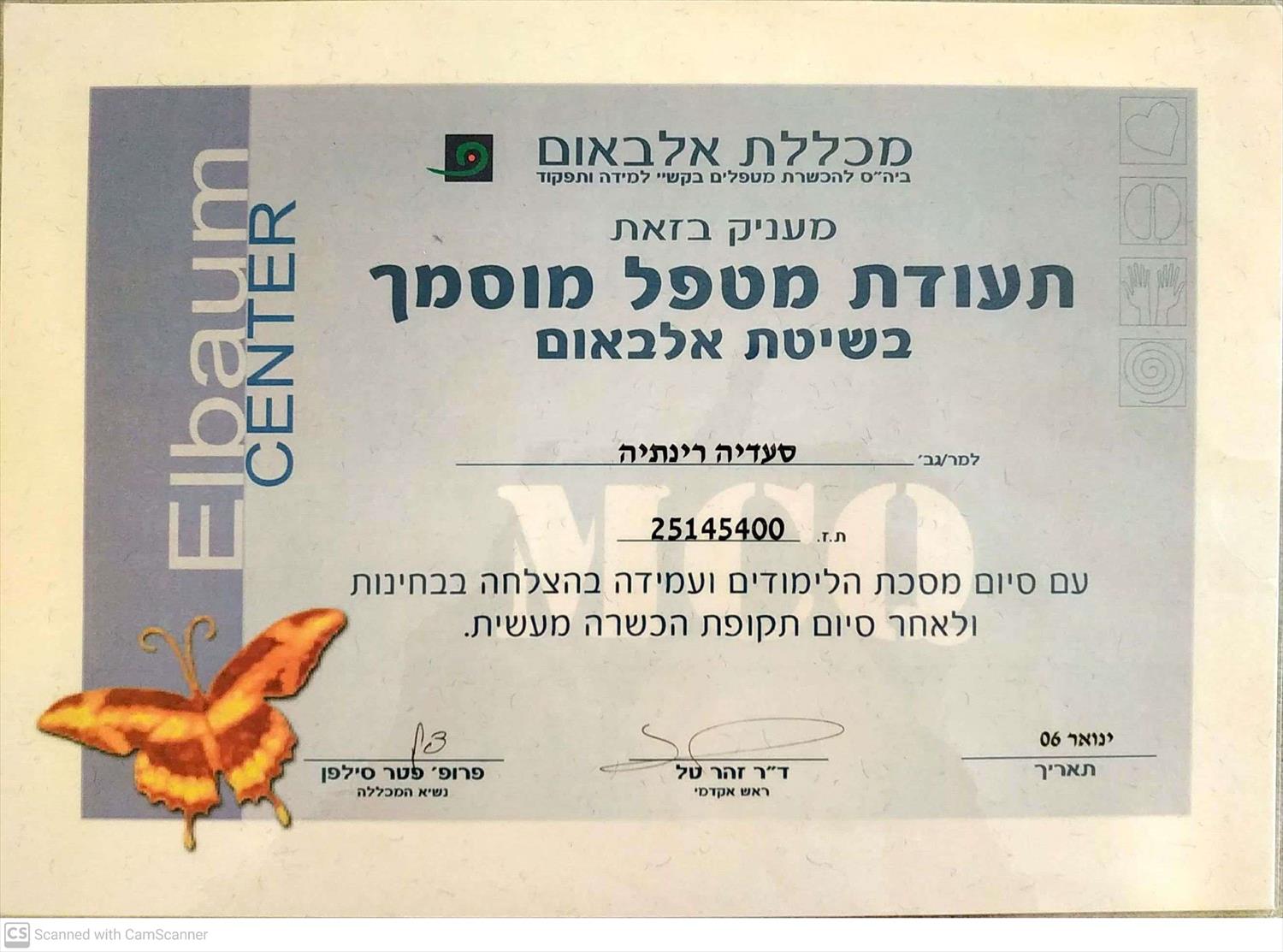 טיפול פרטני בשיטת אלבאום