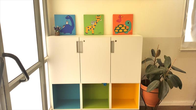 3 תמונות מעוצבות לחדרי ילדים - סדרת חיות מצחיקות