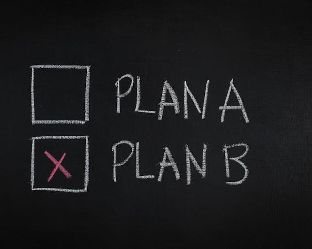 Plan B-  איך להמשיך מכאן?