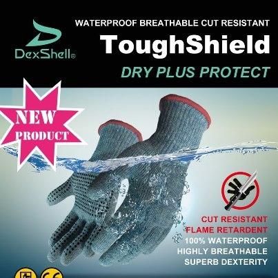 10 כפפות עבודה עמידות למים - ToughShield