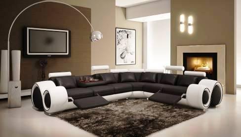 מערכת ישיבה פינתית מעור