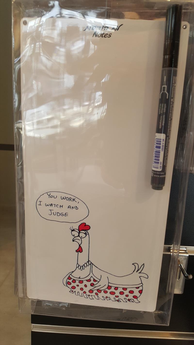 לוח מחיק למקרר עם מגנט