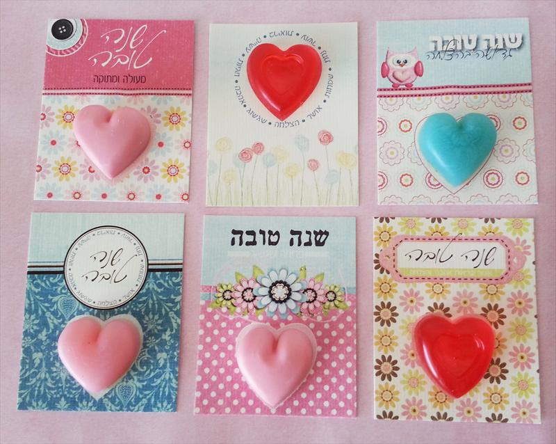 כרטיסי סבון מתנה