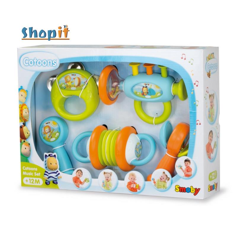 ערכת 5 כלי נגינה שונים Smoby