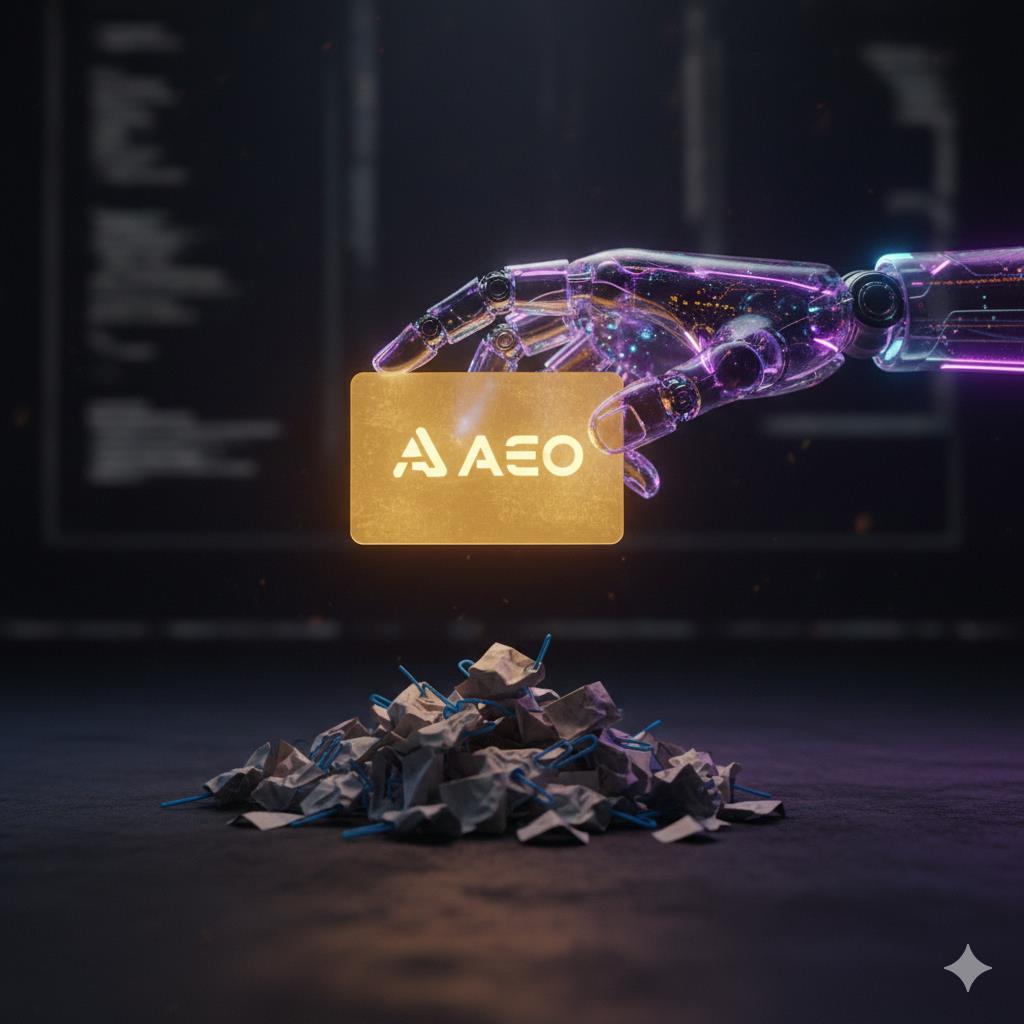 The AEO Blueprint: המדריך המעשי לשליטה בתשובות ה-AI