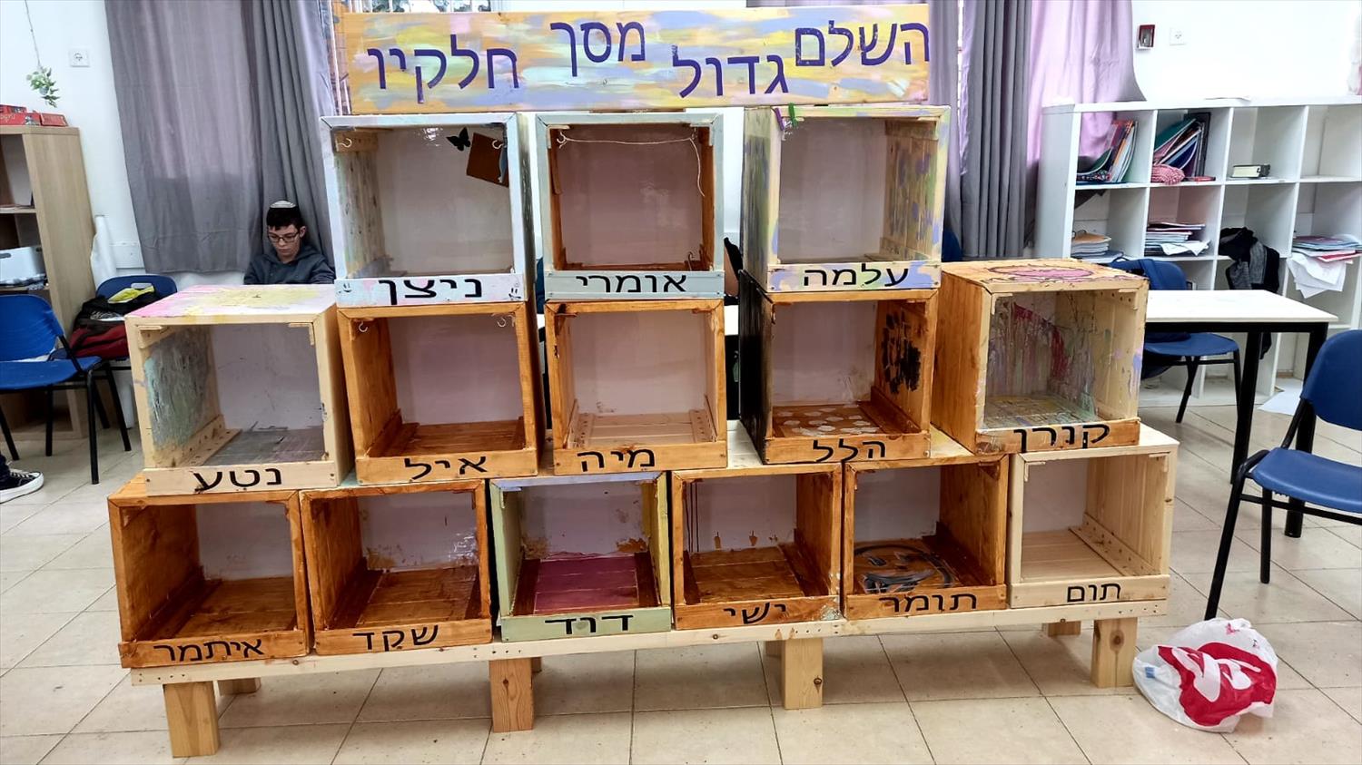 כוורת תיבות ציוד אישיות לקבוצה