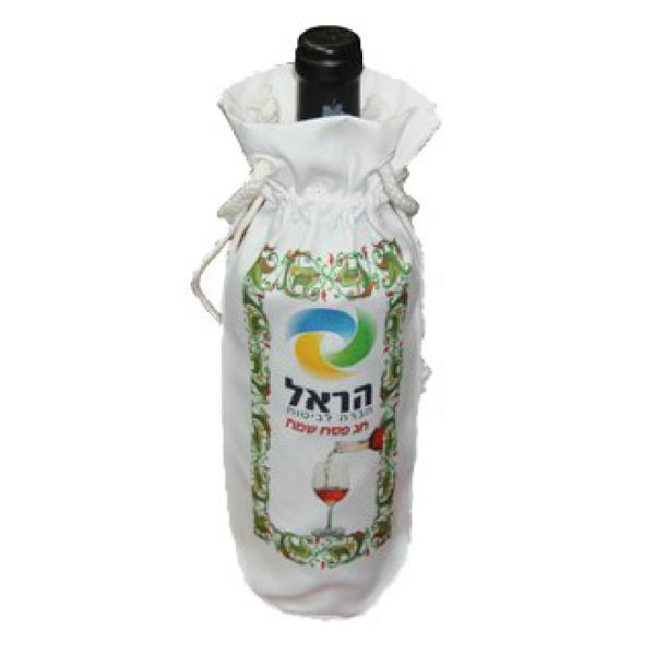 כיסוי בד לבקבוק יין
