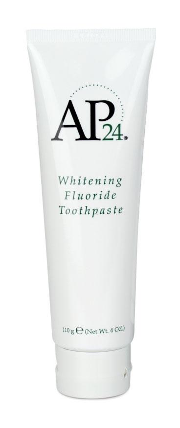 משחת שיניים מלבינה מסדרת AP-24® AP-24® WHITENING FLUORIDE TOOTHPASTE