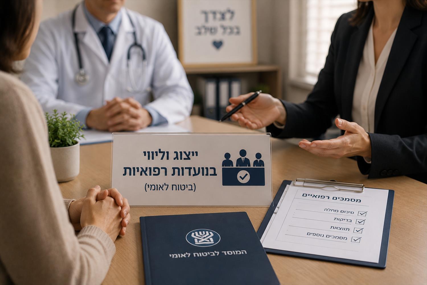 ייצוג וליווי בוועדות רפואיות (ביטוח לאומי) וערעורים על החלטות המוסד