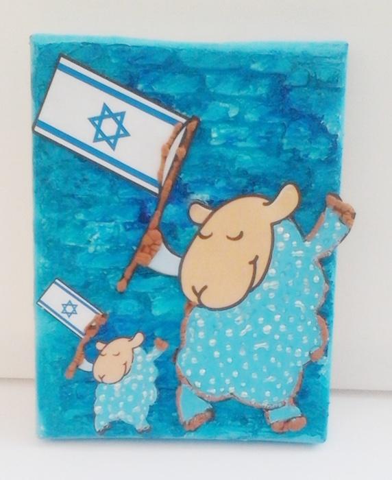 קנבס מעוצב לחדר ילדים