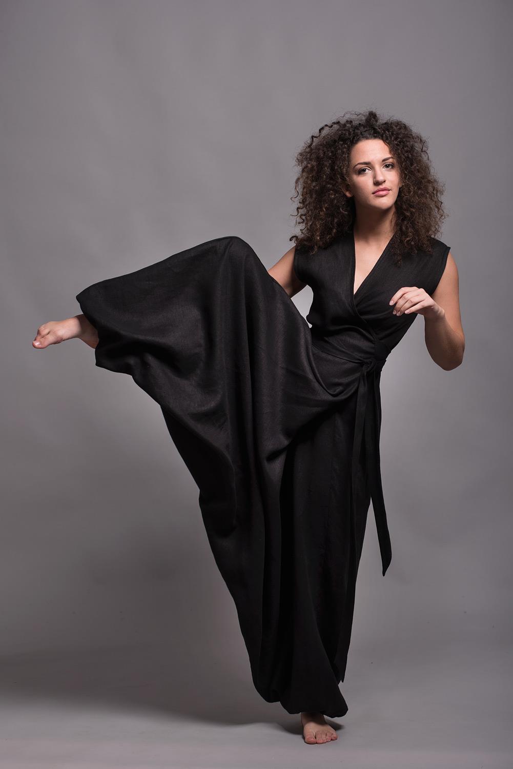 אוברול פשתן לנשים TALISE | Shantima