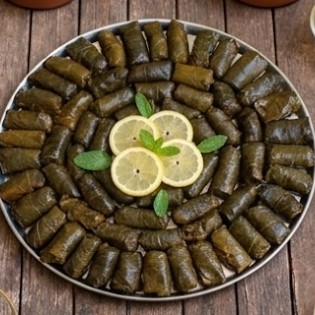 מגש עלי גפן
