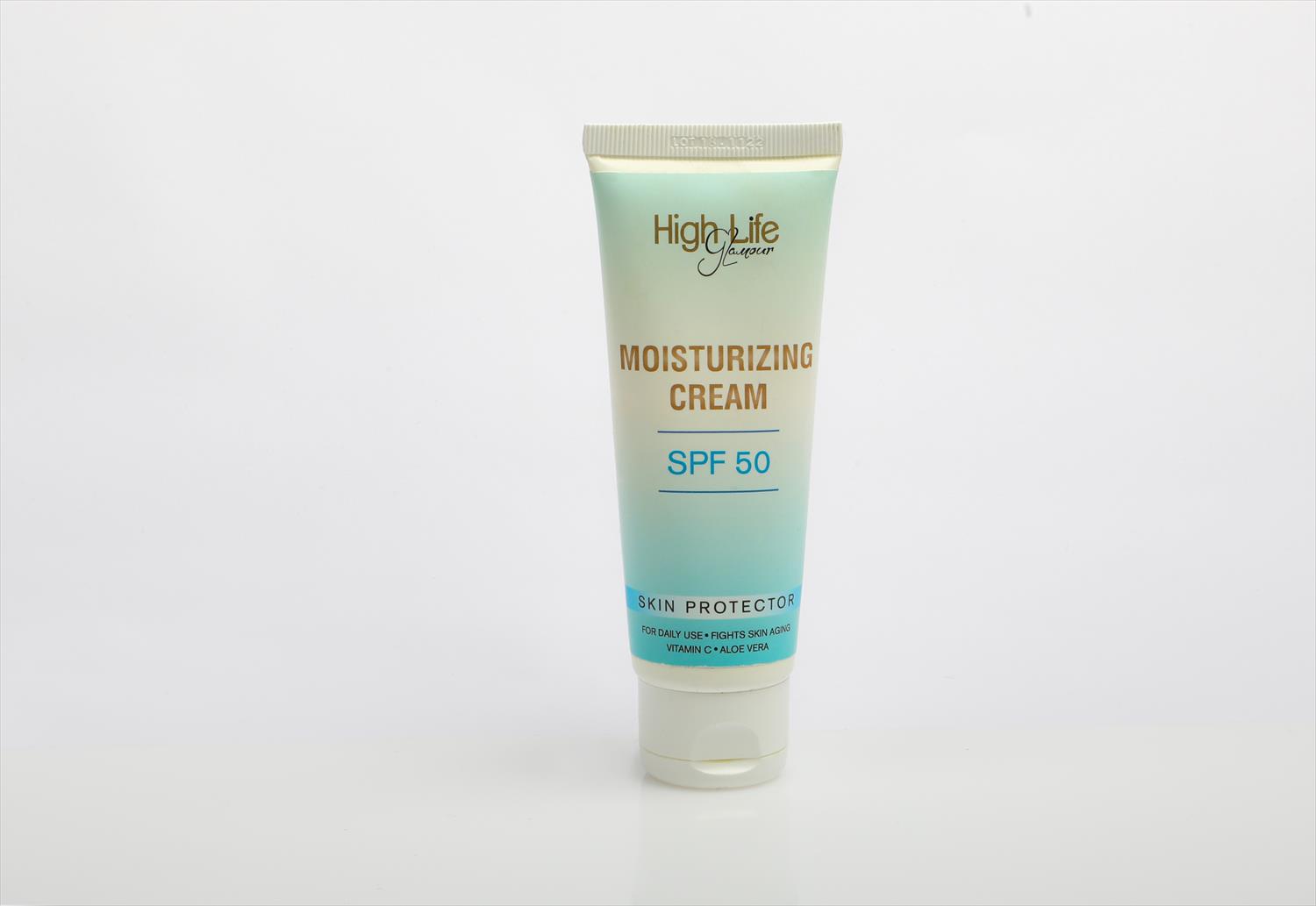 קרם הגנה עם לחות SPF 50  היילייף גלמאור