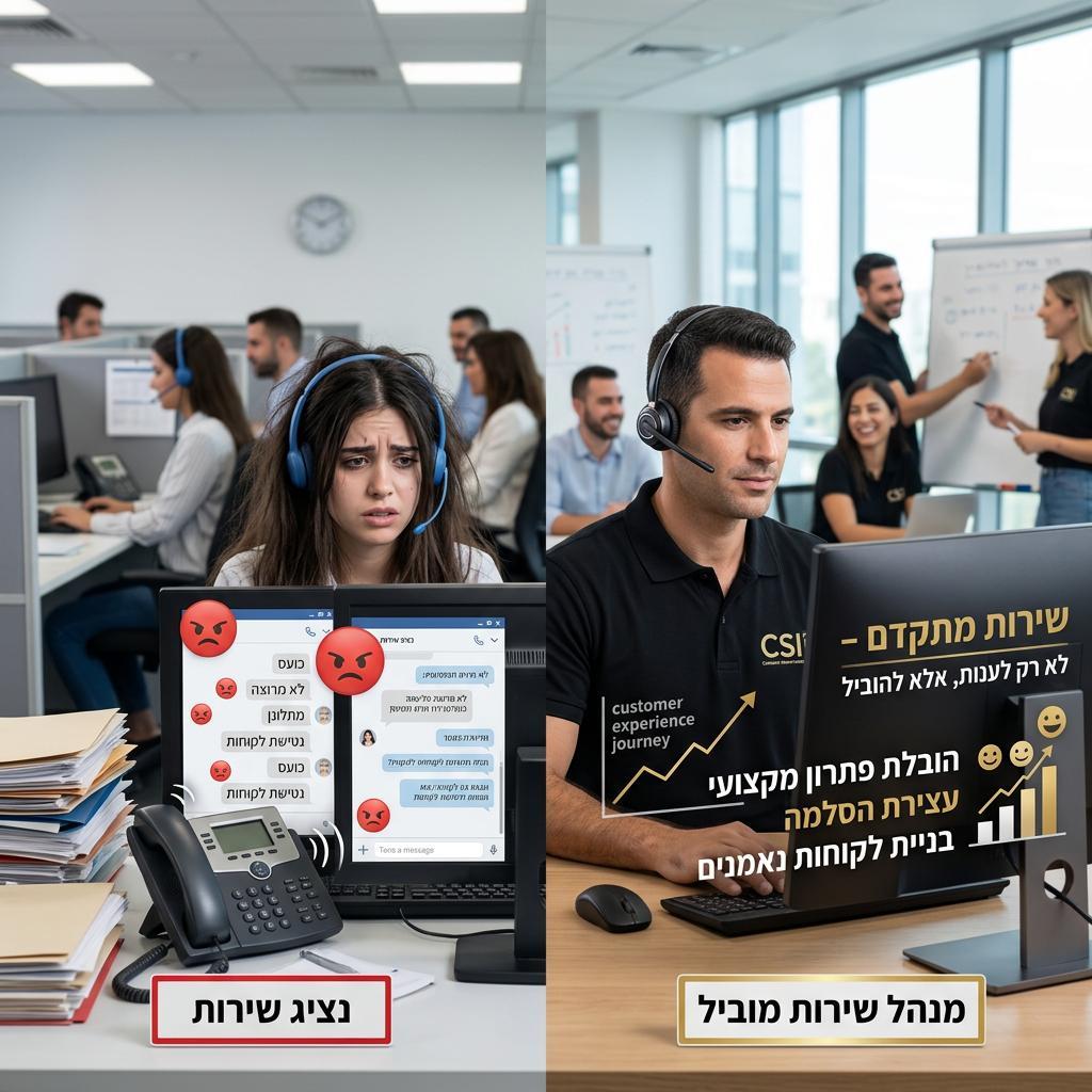סדנאות בעולם שירות הלקוחות