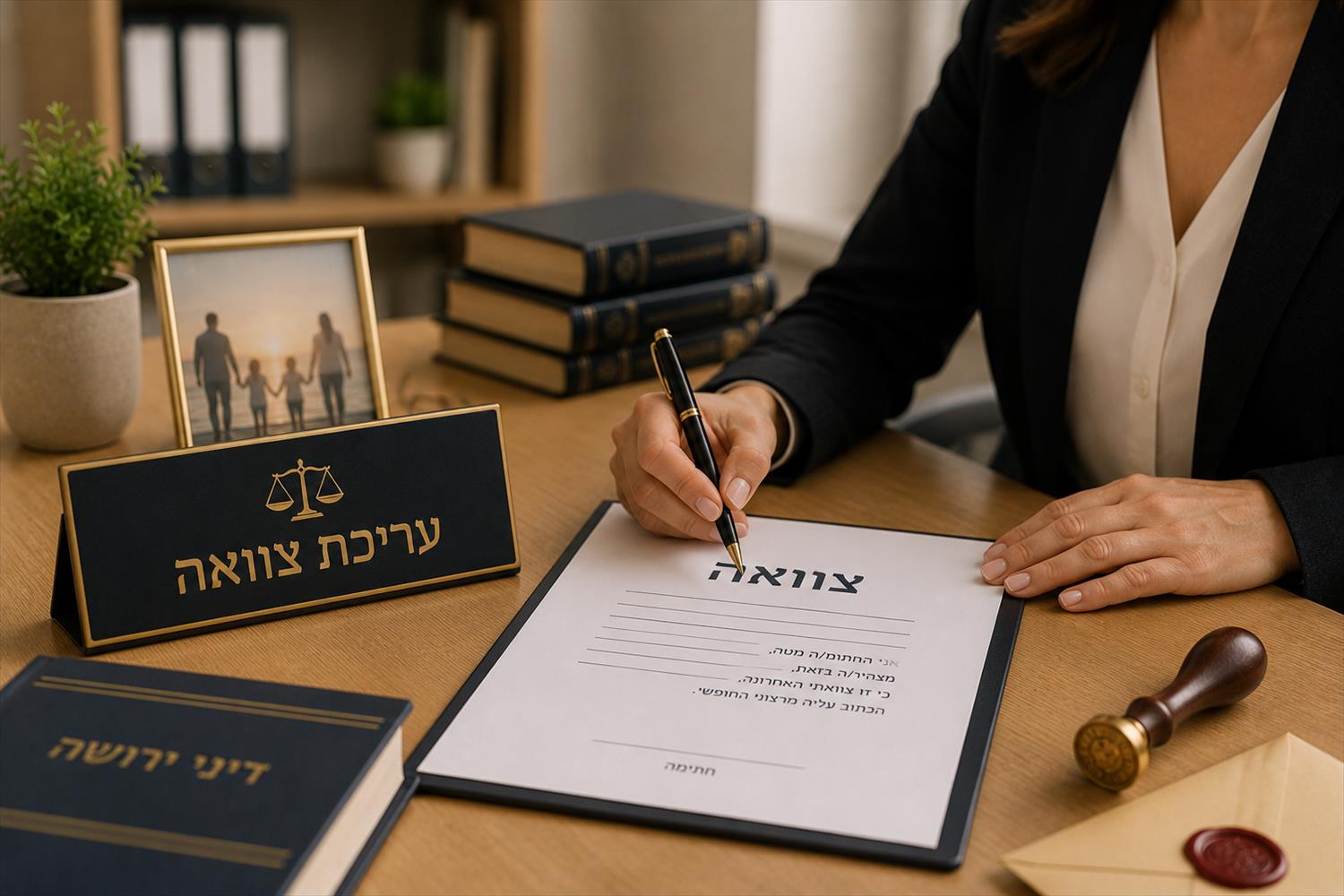 עריכת צוואה למניעת סכסוכי ירושה בעתיד