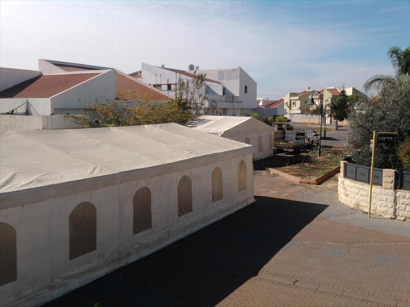 אוהל חורף להשכרה