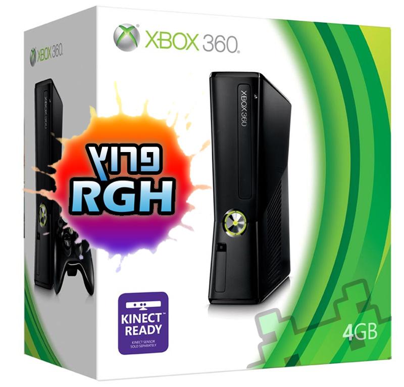 Xbox 360 4GB RGH פרוץ